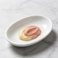 Plat à raviolis en céramique blanche en forme de nuage avec assiette compartimentée et support à sauce, en porcelaine écologique pour les occasions festives