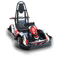 Go-Kart Eléctrico Profesional de 4 Tiempos para Niños y Adultos - Motor de 1500W, 3 Velocidades, Uso en Interiores y Exteriores