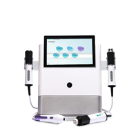 Appareil de soin du visage à oxygène 4 en 1 OEM avec nettoyage à bulles, analyseur de peau, jet peel, équipement de beauté pour usage domestique