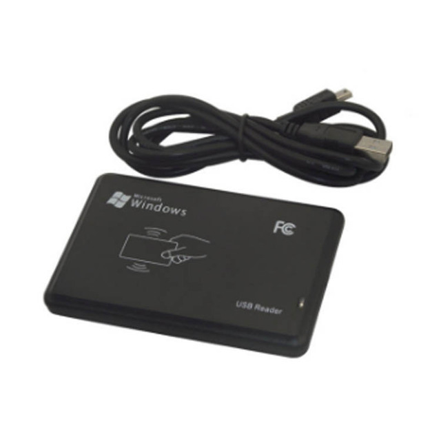 RFID USB Reader Smart Card Access Control System ABS Material for 125KHz/13.56mhz for RFID ID/IC Access Control