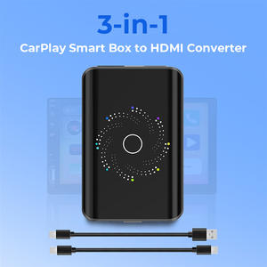 Boîtier Android TV CarPlay Bix M35 <span class=keywords><strong>Lite</strong></span>, adaptateur sans fil CarPlay Android Auto pour lecteur multimédia automobile, Netflix, <span class=keywords><strong>IPTV</strong></span>, Spotify, HDMI - Product Image 2