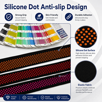 Bande élastique antidérapante en silicone à points pour sous-vêtements et accessoires vestimentaires