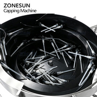 Machine de capsulage verticale entièrement automatique ZONESUN ZS-XG24 avec pompe servo pour le remplissage et le vissage des bouchons de flacons