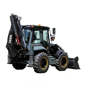 Minicargadora Retroexcavadora China 4 en 1 con Ruedas Grandes 4x4, Servicios de Personalización y Repuestos - Product Image 6