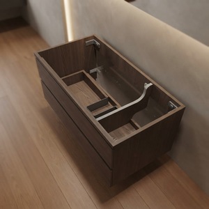 Wall Hung Bathroom Vanity <strong>Modern</strong> Color - Product Image 3