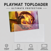 Porte-cartes de visite en PVC 24x14 avec protection RFID, impression personnalisable, chargement par le haut