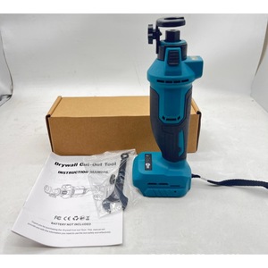 Ouvre-trou <span class=keywords><strong>professionnel</strong></span> sans fil 21V à batterie lithium sans balais, 30000 tr/min, haute vitesse, pour découpe de cloisons sèches, atelier de menuiserie et bricolage - Product Image 2