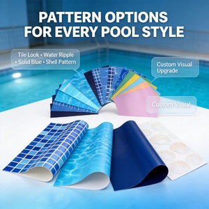 Revestimiento de Lona de Vinilo Reforzado Impermeable para Piscinas de Niños Recién Nacidos, Antiestático, Retardante de Llama, con Recubrimiento de PVC - Product Image 3