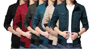 Nuove Giacche da <span class=keywords><strong>Uomo</strong></span> Primavera-Autunno 2019, Colletto Ampio, Top da <span class=keywords><strong>Uomo</strong></span>, Giacche per Giovani Uomini, T-shirt, Camicia, Maglione, <span class=keywords><strong>Moda</strong></span> - Product Image 6