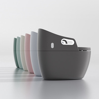 WC intelligent allongé à poser au sol avec drainage en S, capteur électrique, siège chauffant automatique, double chasse et télécommande