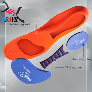 Plantillas de EVA para Zapatos Deportivos para Hombre con Arco Plano y Amortiguación Completa - Product Image 3