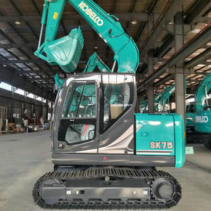 Offre Spéciale : <span class=keywords><strong>Mini</strong></span>-Excavatrice Hydraulique sur Chenilles d'Occasion KOBELCO SK75, 7 Tonnes, pour Travaux de Terrassement Urbain et <span class=keywords><strong>Location</strong></span> - Product Image 6