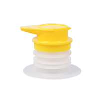 Bouchon-valve PE avec poche souple pour jus et bocaux – Emballage de boissons anti-déversement
