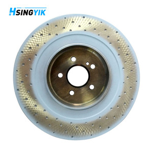 Sistemi frenanti Hsingyik disco frenante per <span class=keywords><strong>Audi</strong></span> <span class=keywords><strong>Q7</strong></span> <span class=keywords><strong>SUV</strong></span> Porsche Cayenne <span class=keywords><strong>SUV</strong></span> 955 VW Touareg <span class=keywords><strong>SUV</strong></span> - Product Image 3