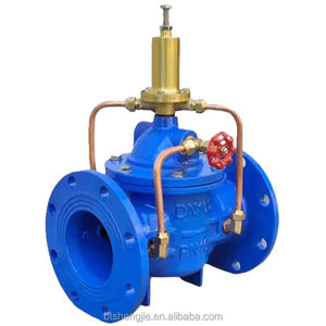 Gaote katup kendali hidrolik, 500X flens, tipe diafragma besi otomatis, katup pengatur gelombang/tekanan 2 inci - Product Image 5