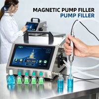 Petite machine électrique pour le remplissage de bouteilles en plastique à col étroit, compatible vernis à ongles et alcool, trois modes de déclenchement, haute performance