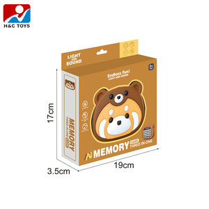 Console di Gioco Portatile per Bambini a Forma di Orsacchiotto/Panda Tre-in-Uno - Product Image 2