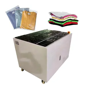 Pano máquina dobrável roupas lavanderia automática máquina dobrável e embalagem