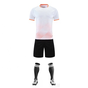 Fabbrica della cina ultima maglia da calcio a buon mercato a 2021 2022 a sublimazione maglia da calcio blu giallo set da calcio - Product Image 1