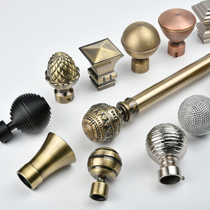 <span class=keywords><strong>PVC</strong></span> ve demir malzeme ile kolay kurulum Metal perde çubuğu seti aksesuar rekabetçi fiyat için braket rayları içerir - Product Image 5