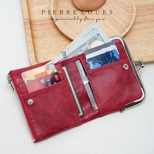 Porte-monnaie Pierre Loues 5 pouces, portefeuille multifonctionnel pour femme, couleur unie, usage quotidien - Product Image 2