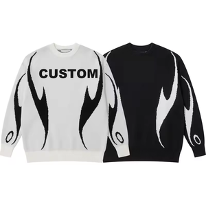 Verdant Strokes. <strong>Men's</strong> Jacquard Pattern Custom Colorful <strong>Sweater</strong> <strong>Woolen</strong> <strong>Sweater</strong> <strong>Designs</strong> for <strong>Men</strong> Wool <strong>Handmade</strong> <strong>Sweater</strong> <strong>Design</strong> for <strong>Men</strong> - Product Image 2