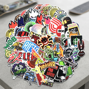 Adesivi in Vinile Impermeabili a Tema Cartoni Animati - Confezione da 100 Pezzi per Valigie, Laptop e Decorazioni per la Casa - Product Image 2