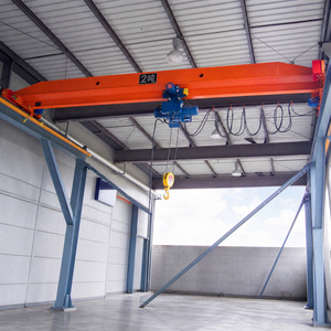 Grúa monoviga con carrete de cable y panel de control para una operación fiable en talleres con soporte de manejo profesional - Product Image 1