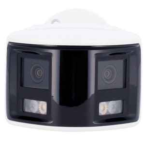 Caméra IP PoE Hik Original DS-2CD1T63G2P-LIUF/SL 6MP à double objectif, grand angle de 180 degrés, lumière hybride intelligente, type bullet fixe - Product Image 2