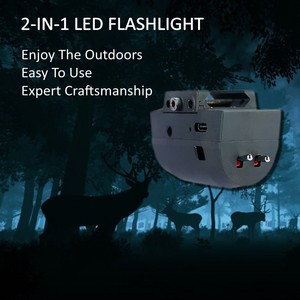 Zoomfire Nhanh Chóng Phát Hành Chiến Thuật LED Cầm Tay Ánh Sáng Loại-C USB Laser Nhấp Nháy Đèn Pin 400M ZF-FL-002 Chống Thấm Nước 1000 + Lumens - Product Image 2