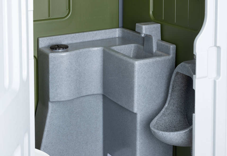 HDPE Plastic Modern Durable Eco-Friendly Portable Toilet WC Event Porta Potty  for Outdoor Construction Site Use - Image 5
