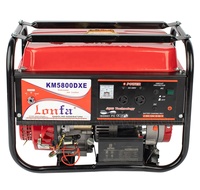 KING TOYO MAX Generator KM9500DXE K4400X 2000 W 2 kW 2 KVA 3,5 KVA 3500 W 3,5 kW 7 PS Rückholstart Elektrostarter Benzingeneratoren