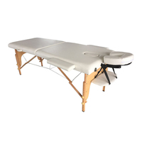 Offre Spéciale Portable de haute qualité en bois pas cher prix pliant Portable lit de Massage Spa visage cils lit Table de Massage lit