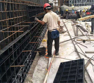 Nhựa khuôn khổ cho xây dựng bê tông ván khuôn cột tường Bảng điều khiển chùm xây dựng vật liệu xây dựng PP rỗng Hội Đồng Quản Trị - Product Image 3