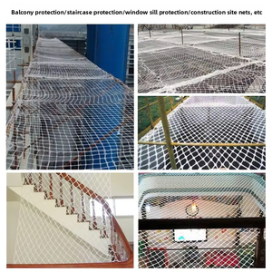 Polyethylene/Nylon/Polyester <strong>Plastic</strong> Safety Fence <strong>Net</strong> Playground Safety <strong>Net</strong> With Cutting Processing Service Fall Protection <strong>Net</strong> - Product Image 4