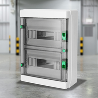 Boîtier de commande ABS/PC CNPNJI HA-4 voies avec disjoncteur et interrupteur à air, certifié IP67 CE ROHS, pour usage extérieur