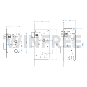 LONGTERM Mobile Control Intelligentes Türschloss Ttlock App Home Elektronisches <span class=keywords><strong>Digital</strong></span> schloss Biometrischer Finger abdruck Intelligente Türschlösser - Product Image 5