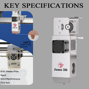 Impresora <span class=keywords><strong>3D</strong></span> FDM Grande Personalizable de Fábrica, JUMO PRO <span class=keywords><strong>3D</strong></span>, Tamaño de Moldeo de 1000 mm, Extrusor Doble, Cama Calefactada, Impresión en una Sola Pieza - Product Image 2