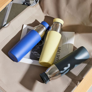 Bouteille isotherme personnalisée, tasse thermos, double paroi isolée, acier inoxydable, bouteille d'eau de sport - Product Image 5