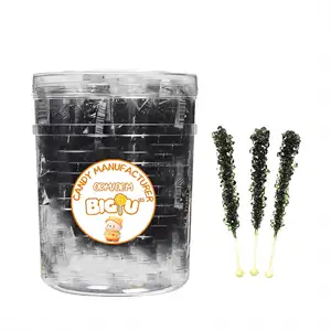 Fancy Multicolor Cafe Sugar Sticks Rock al por mayor multicolor Crystal Rock Candy crystals Hard Candy Lollipop