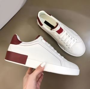 Chaussures de marche basses unisexes en cuir respirant de qualité supérieure, baskets décontractées plates antidérapantes pour l'extérieur - Product Image 2