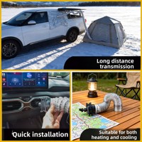 Chauffage OLIVER pour voiture, conduit de sortie vers la calandre pour rediriger l'air chaud ; Ventilateur de chauffage pour camping extérieur, idéal pour réchauffer les tentes