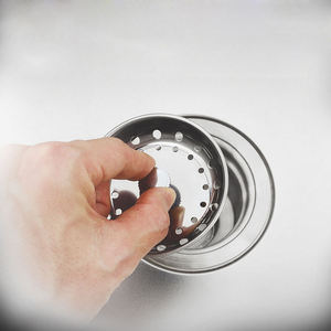 Tapón para fregadero de cocina de 80mm, kit de drenaje, cubierta de drenaje de malla, accesorios de desecho, tapón de cesta para fregadero de 84mm - Product Image 6