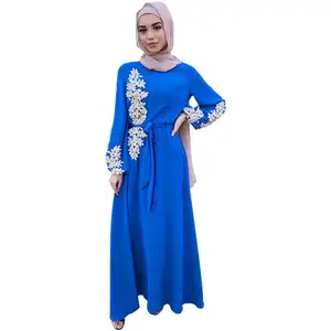 卸売製品安いチュニックイスラム教徒イスラム服ドバイアバヤアバヤ女性イスラム教徒ドレス