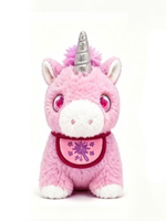 Robot en peluche intelligent Tuya pour enfants, licorne parlante, jouet éducatif, enseignement de l'anglais, compagnon émotionnel, écran LCD, Wi-Fi activé