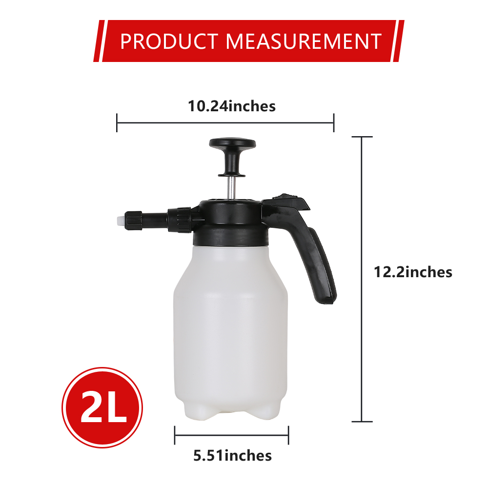 Avalon - Spruzzatore manuale a pressione preliminare con serbatoio da 5 litri di capacità indicato per la cura del giardino e la pulizia esterna. Include lancia e cinghie regolabili