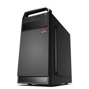 Châssis de PC de bureau tour moyenne noir de pièces personnalisées être silencieux étuis de tour d'ordinateur - Product Image 1