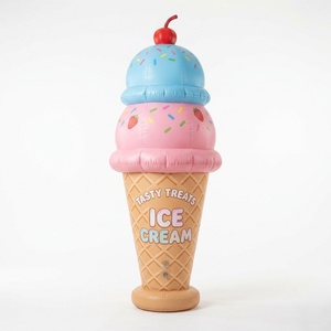 Cono de Helado Inflable Gigante de PVC, Decoración para Tiendas, Promoción de Verano, Modelo de Comida Publicitaria - Product Image 3