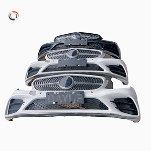 Red central de protección de parachoques de rejilla deportiva delantera serie <span class=keywords><strong>C</strong></span> W205 de fabricante chino hecha de plástico para <span class=keywords><strong>Mercedes</strong></span> Benz - Product Image 5