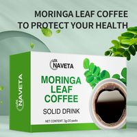 Café aux feuilles de Moringa, boisson solide, complément instantané à base de plantes, énergie et vitalité, rafraîchissant, perte de poids, amincissant, prix bas